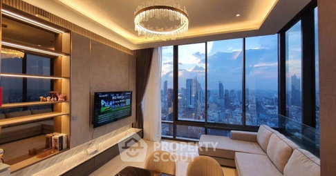 45th-Floor 2-BR Ashton Silom 300m To BTS Chong Nonsi (ID 3460215)