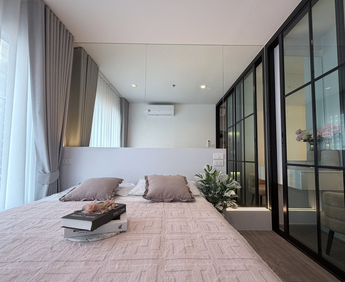 รูป 📍 𝐏-𝟏𝟎𝟔𝟔𝟒 | ให้เช่า Regent Home Bangna ห้องสวยแต่งครบ! ใกล้ BTS บางนา 𝟏𝟑,𝟎𝟎𝟎 บาท/ด. | Line ID: @easycondoplus | 099-229-6397 - รูปที่ 1/8