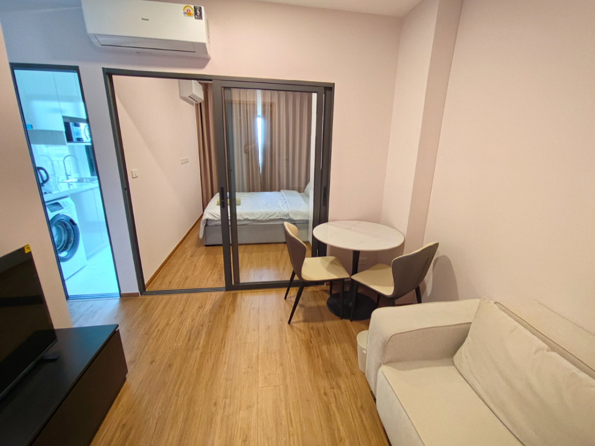 รูป The Living Ramkhamhaeng ขนาด 28 ตร.ม 1 ห้องนอน 1 ห้องน้ำ ชั้น 14 Fully furnished พร้อมเข้าอยู่ - รูปที่ 4/9