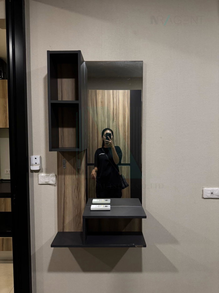 รูป ให้เช่าคอนโด เดอะคิวบ์ พลัส พหลโยธิน 56 อาคาร A ชั้น 2 1 ห้องนอน ขนาด 28 ตรม ใกล้ ประตูกรุงเทพ พลาซ่า - รูปที่ 3/8