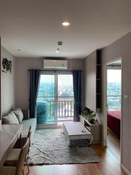 For Rent Condo LUMPINI PARK BOROMRATCHONNANEE-SIRINDHORN Building 1, Floor 18,1 bed room, Room size 30 sqm