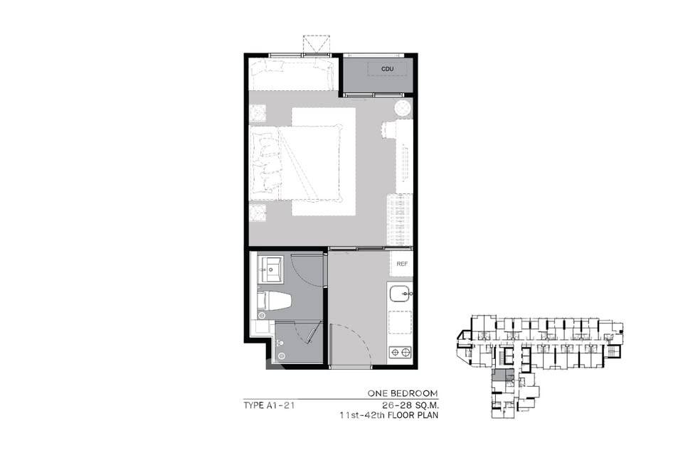 picture Studio Condo at Life Ladprao near BTS Ha Yaek Lat Phrao (ID 3459603) - 2/6
