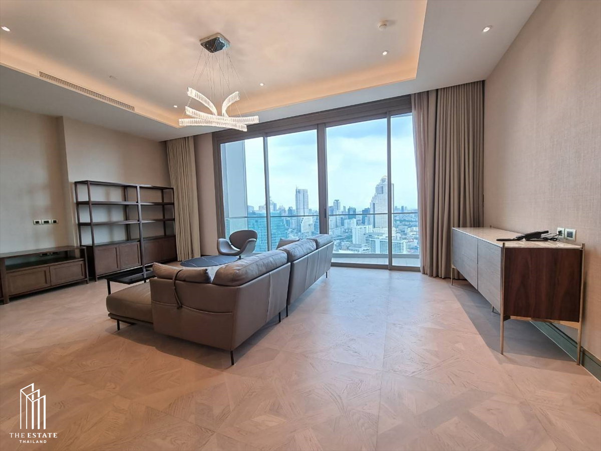 รูป Best Price!! ให้เช่าคอนโดหรู The Residences At Mandarin Oriental Bangkok ชั้นสูง 20+ ห้องมุม ทิศใต้ ตกแต่งสวยครบ ราคา@250,000 Baht - รูปที่ 5/10