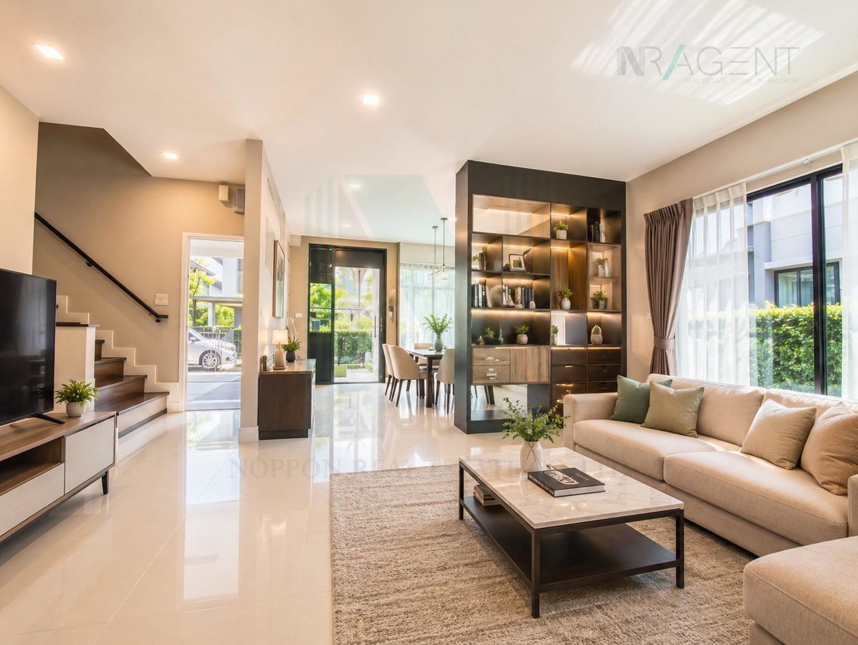 รูป 📌 ขายบ้านเดี่ยว โครงการ มัณฑนา แจ้งวัฒนะ - ราชพฤกษ์ 2 ชั้น 3 ห้องนอน 3 ห้องน้ำ - รูปที่ 8/8