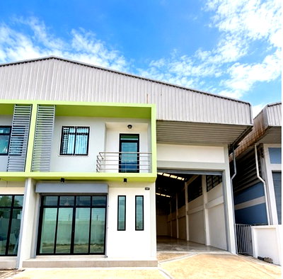 Factory for rent Muang Samut Sakhon Samut Sakhon : Warehouse for Rent with 2-Storey Office, Ekachai, 39,000 THB/Month