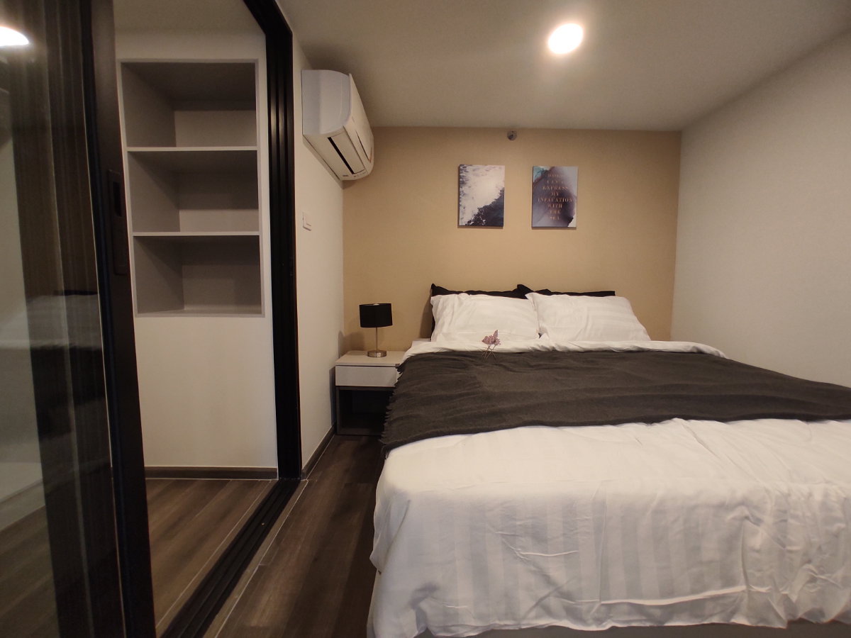 picture Condo for RENT : Knightsbridge Space Rama 9 𝐒𝐢𝐳𝐞 : 39 sqm. Duplex 1 Bed 1 Bath / City View 𝐅𝐥𝐨𝐨𝐫 : 22nd ✅Fully furnished - 10/20