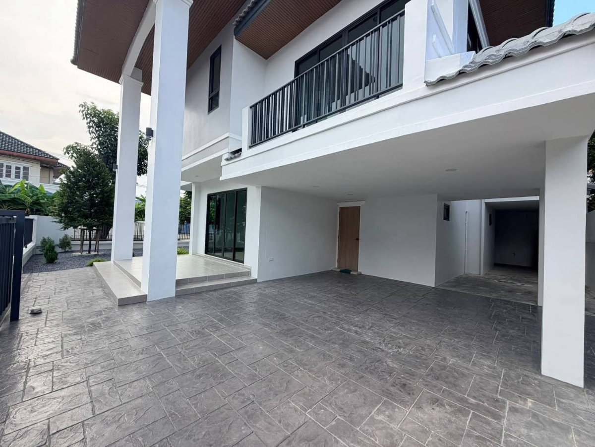 รูป ขายบ้านเดี่ยว 2 ชั้น บ้านมณีรินทร์ รัตนาธิเบศร์ แปลงหัวมุม 4 ห้องนอน 4 ห้องน้ำ ฟรีค่าโอน - รูปที่ 14/14
