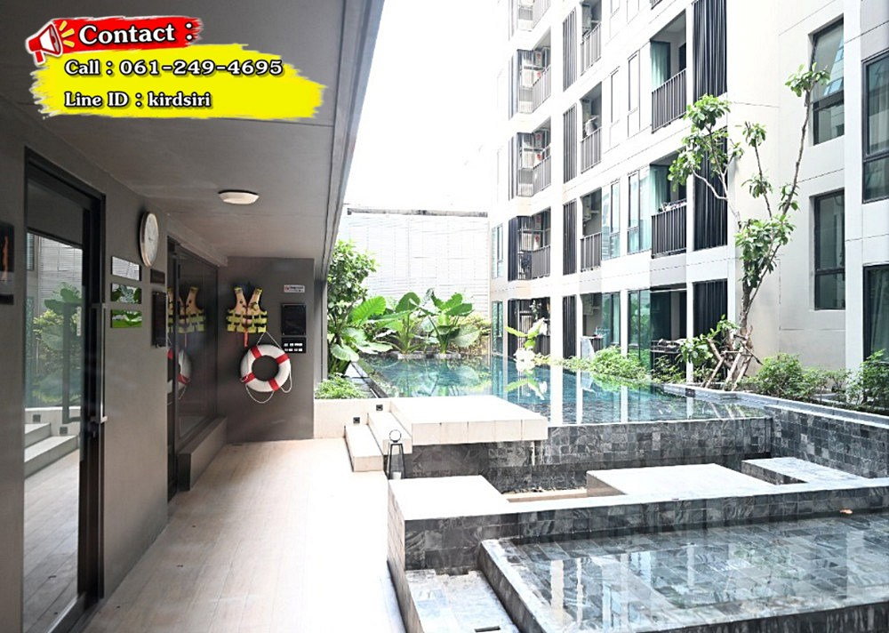 picture Call : 061-249-4695 / Condo Maestro 07 @BTS Victory Monument, 27 sq.m 1 Bed 7th floor, Fully furnished - 6/11