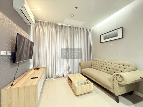 🔥🔥🔥 FOR RENT condo , TC Green Rama 9 , Duplex , wide frontage , MRT-Phra Ram 9 , Huai Khwang , Huai Khwang , Bangkok , CX-02448 ✅ Live chat with us ADD LINE @connexproperty ✅ 🔥🔥🔥