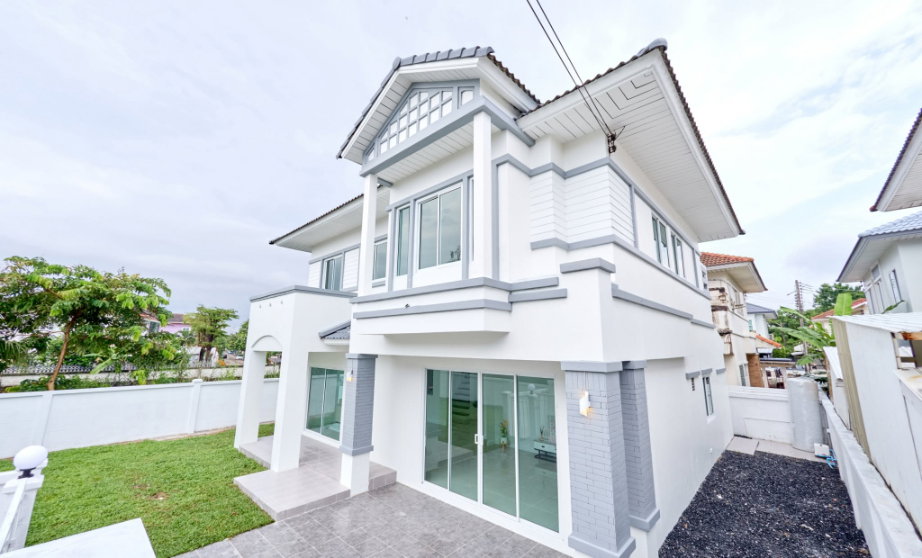 รูป ขายราคาพิเศษ บ้านเดี่ยว 2 ชั้น ม.มณีรินทร์ พาร์ค [บ้านกลาง–รังสิต] ขาย 3.99 ล้านบาท - รูปที่ 2/40