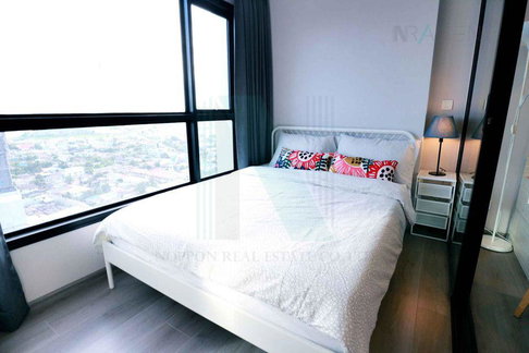 For Rent Condo THE POLITAN RIVE Building 1, Floor 22,1 bed room, Room size 24.00 sqm