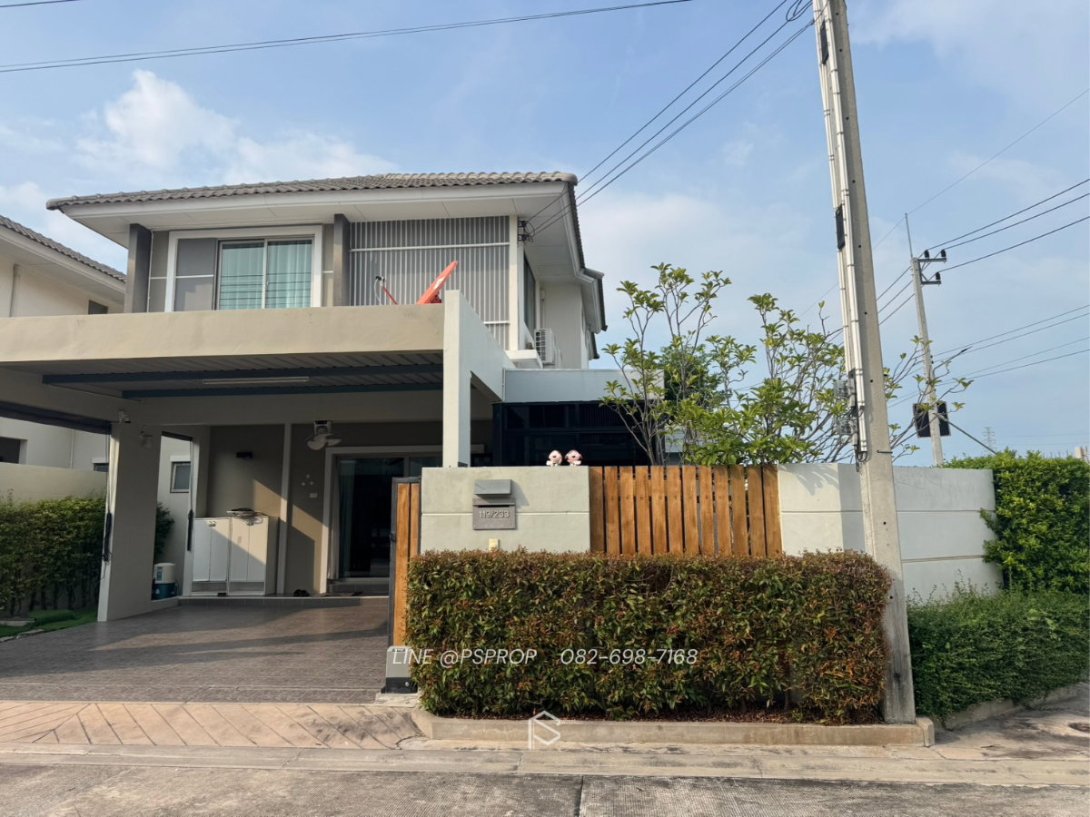 รูป บ้านเช่าชลบุรี ติดถนนเลี่ยงหนองมน บางแสน หมู่บ้านแกรนด์วัลเล่ย์✅ พร้อมเข้าอยู่ #HR0007 - รูปที่ 2/18