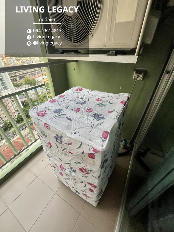 รูป SH0JP4 เช่าด่วน คอนโด Lumpini Place Srinakarin - Huamark Station 26 ตร.ม. | ชั้น 17 | 1 นอน 1 น้ำ | 10,000 บาท/เดือน (LINE: @livinglegacy) - รูปที่ 15/16