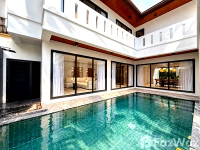 Houses for rent Chao Fah Tawan Tok Road Phuket : 4 Bedroom Villa for rent at Baan Maneekram-Jomthong Thani 6867848