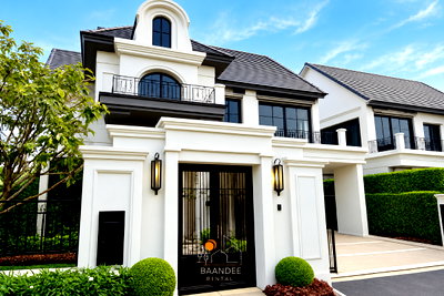 Houses for rent Bangkok : Narasiri Phahon Watcharaphol Furnished 4 Bedroom House