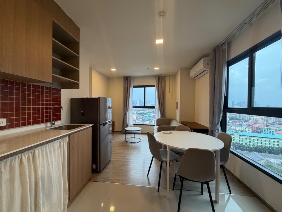 รูป ให้เช่า Nia By Sansiri สุขุมวิท 71 ห้องมุม 2 ห้องนอน 48 ตร.ม. พร้อมเข้าอยู่ 25,000 บาท/เดือน - รูปที่ 1/10