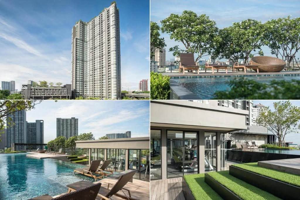 รูป คอนโดให้เช่า The Base Park East สุขุมวิท 77 ชั้น 24 | ขนาด 31.5 ตร.ม. 1 ห้องนอน | 1 ห้องน้ำ เฟอร์นิเจอร์ครบ พร้อมเข้าอยู่ ที่จอดรถ 1 คัน - รูปที่ 8/8