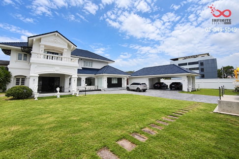 ขายบ้านเดี่ยว 408 ตรว. ซอยวิภาวดี 60  หลังใหญ่  ไสตล์โคโลเนียล  480 ตรม. ใกล้ทางด่วน