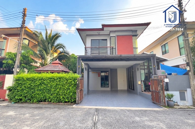 รูป ขายบ้านเดี่ยว 2 ชั้น บ้านฟ้ากรีนพาร์ค รังสิต คลอง 3 ซอยรังสิต-นครนายก 68 ใกล้สถานีรถไฟหลักหก - รูปที่ 1/18