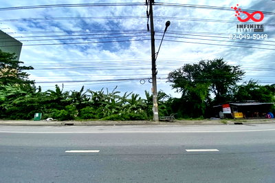 ที่ดิน บางบัวทอง นนทบุรี : ขายที่ดินเปล่า 11 ไร่ ติดถนนบางกรวย–ไทรน้อย บางบัวทอง นนทบุรี