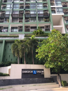 ให้เช่าคอนโด Bangkok Horizon P48 ห้องมุม ชั้น 17 ขนาด 54 ตร.ม. 2 ห้องนอน ใกล้ MRT เพชรเกษม 48