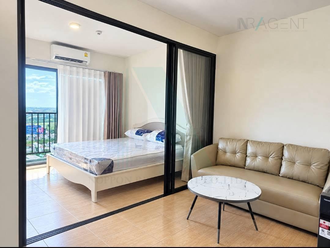 picture 🎉 For Rent Condo A SPACE MEGA Building 1, Floor 22,1 bed room, Room size 30 sqm - 1/8