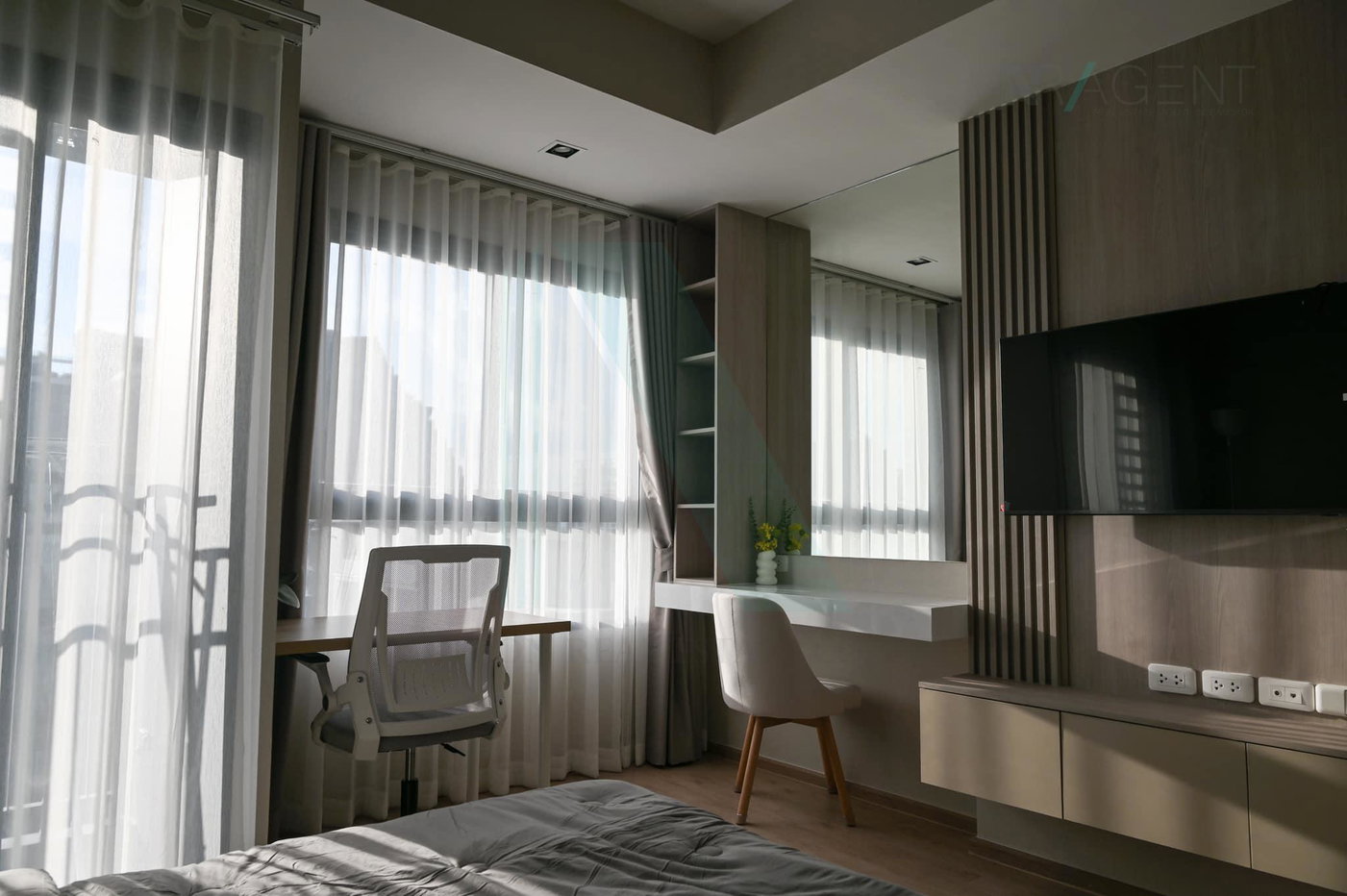 picture For Rent Condo IDEO RAMA 9 - ASOKE Building 1, Floor 27,Studio, Room size 27 sqm - 5/8