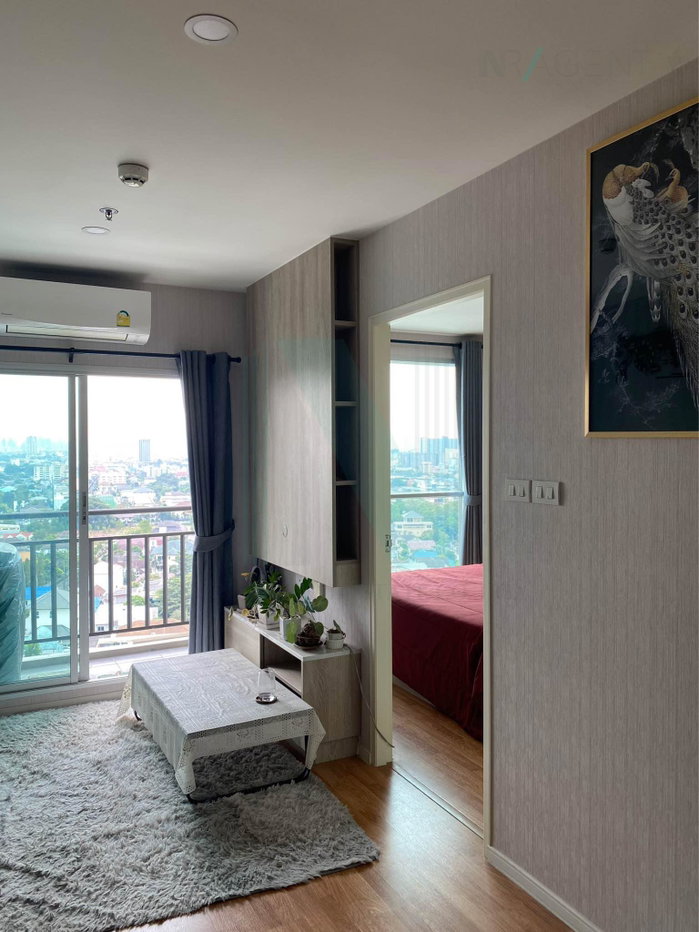 picture For Rent Condo LUMPINI PARK BOROMRATCHONNANEE-SIRINDHORN Building 1, Floor 18,1 bed room, Room size 30 sqm - 3/8
