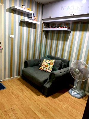 ขายคอนโด : ขายคอนโด ลุมพินี วิลล์ อ่อนนุช 46 อาคาร B1 ชั้น 4 1 ห้องนอน ขนาด 26 ตรม ใกล้ Seacon Square