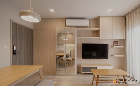 Rental Condo 🐾 Metris Ladprao 2BR 48 sq.m. 32K ✨ Pet Friendly, Beautiful Muji-Style Interior, Near MRT Phahon Yothin