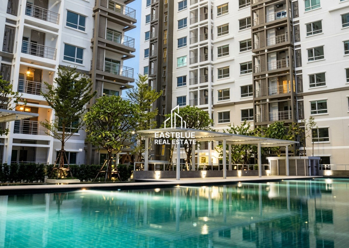 picture For Rent: The Room Ratchada-Ladprao 🏡 Spacious 2-bed condo near MRT Lat Phrao - 4/4