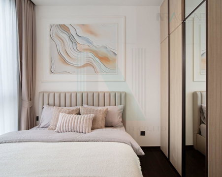 🎉 For Rent Condo THE LINE RATCHATHEWI Building 1, Floor 31,3 bed room, Room size 86 sqm