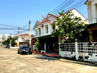 บ้านเดี่ยว รร.วัดมโนรม : บ้านเดี่ยว 36.8 ตร.วา บ้านพิมพาภรณ์ อ่าวอุดม ศรีราชา ชลบุรี 3.4M