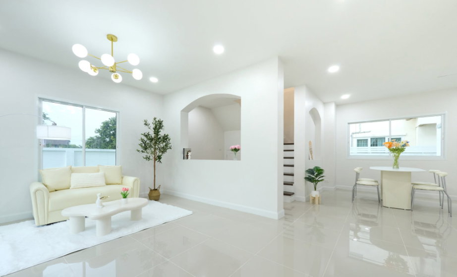 รูป ขายราคาพิเศษ บ้านเดี่ยว 2 ชั้น ม.มณีรินทร์ พาร์ค [บ้านกลาง–รังสิต] ขาย 3.99 ล้านบาท - รูปที่ 7/40