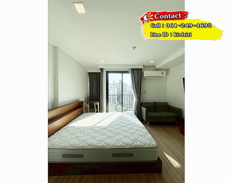 Call : 061-249-4695 / Condo Maestro 07 @BTS Victory Monument, 27 sq.m 1 Bed 7th floor, Fully furnished