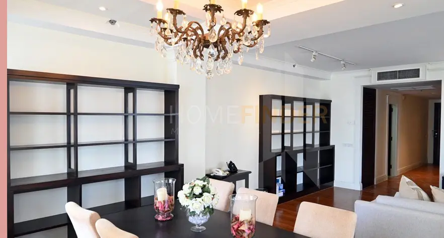 picture Langsuan Ville, 1 Bedroom – BTS Chit Lom, for rent - 1/6