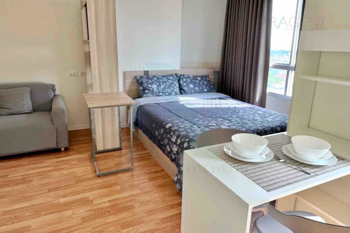 picture 📌 For Rent Condo LUMPINI PARK PHETKASEM 98 Building D, Floor 15,Studio, Room size 23 sqm - 3/8