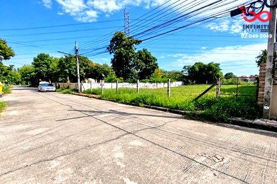 ที่ดิน บางบัวทอง นนทบุรี : ขายที่ดินถมแล้ว โครงการเฟื่องสุข 2 กาญจนาภิเษก บางบัวทอง 100 ตร.ว. ต้นโครงการ ติดทะเลสาบ 