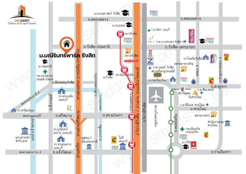 รูป ขายราคาพิเศษ บ้านเดี่ยว 2 ชั้น ม.มณีรินทร์ พาร์ค [บ้านกลาง–รังสิต] ขาย 3.99 ล้านบาท - รูปที่ 40/40