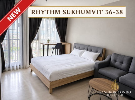 รูปภาพ 🍀🍀 BEST DEAL🔥 For Rent📌 Rhythm Sukhumvit 36-38 (Line:@rent2022) BTS Thonglor✨Ready to move in 🔖 A00402