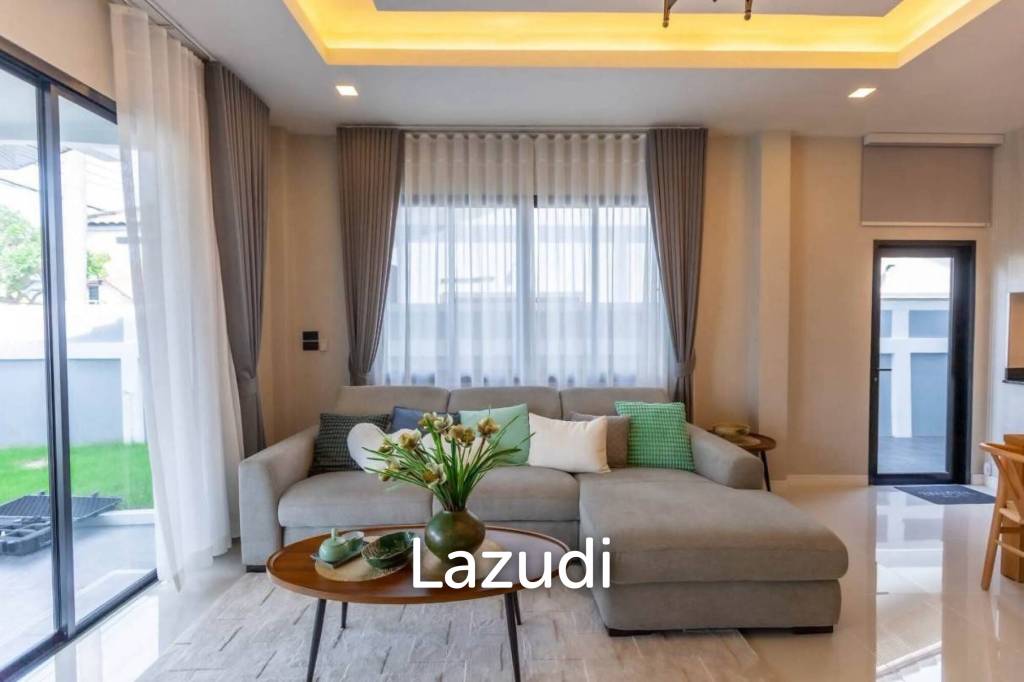picture Fully Renovated Modern Luxury 3-Bed House in Nidacha Village - 3/30