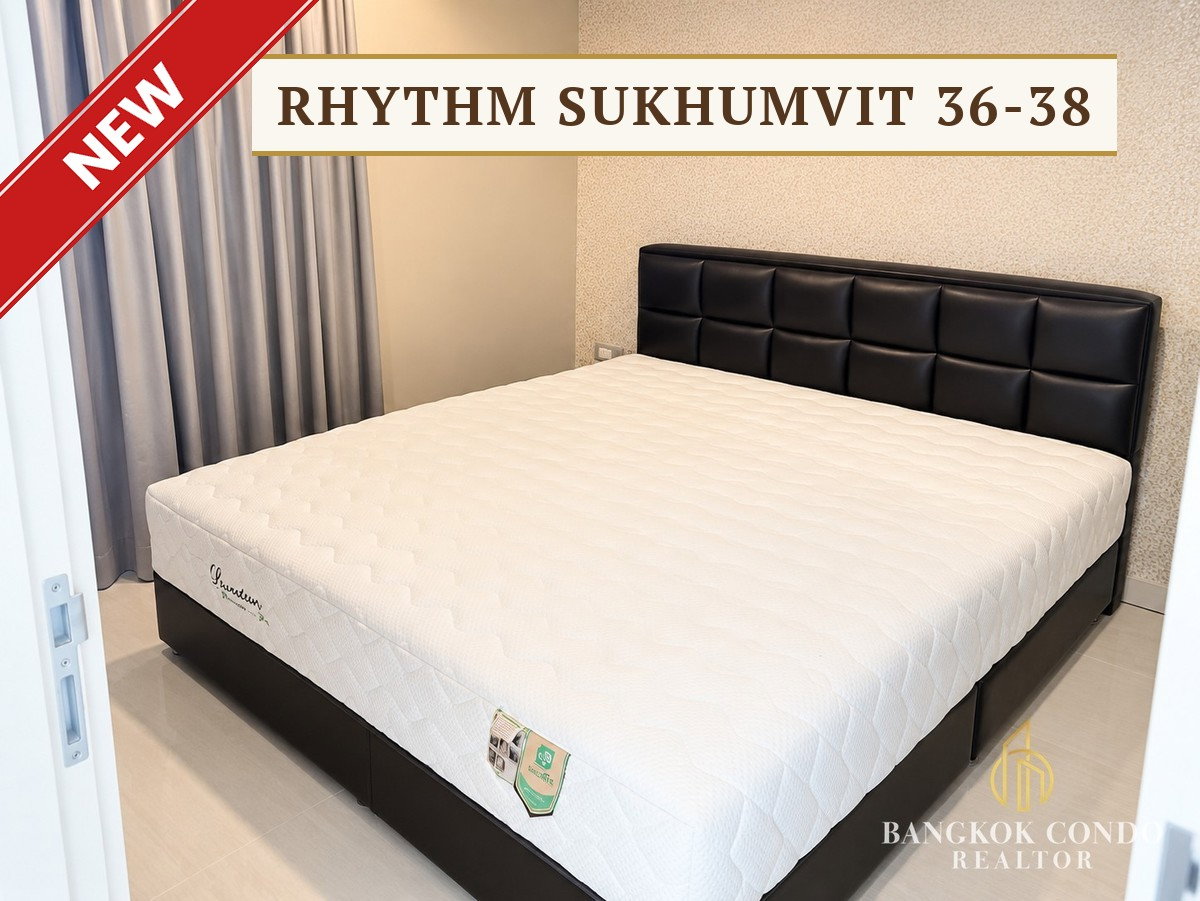 รูป 🍀🍀 ดีลดีที่สุด🔥 ให้เช่า📌 Rhythm Sukhumvit 36-38 (Line:@rent2022) BTS ทองหล่อ✨พร้อมเข้าอยู่ 🔖 A18684 - รูปที่ 1/6