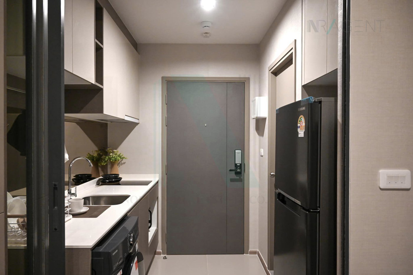 picture 📌 For Rent Condo IDEO RAMA 9 - ASOKE Building 1, Floor 27,Studio, Room size 27 sqm - 7/8