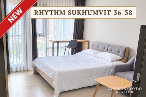 รูปภาพ 🍀🍀 BEST DEAL🔥 For Rent📌 Rhythm Sukhumvit 36-38 (Line:@rent2022) BTS Thonglor✨Ready to move in 🔖 A00403