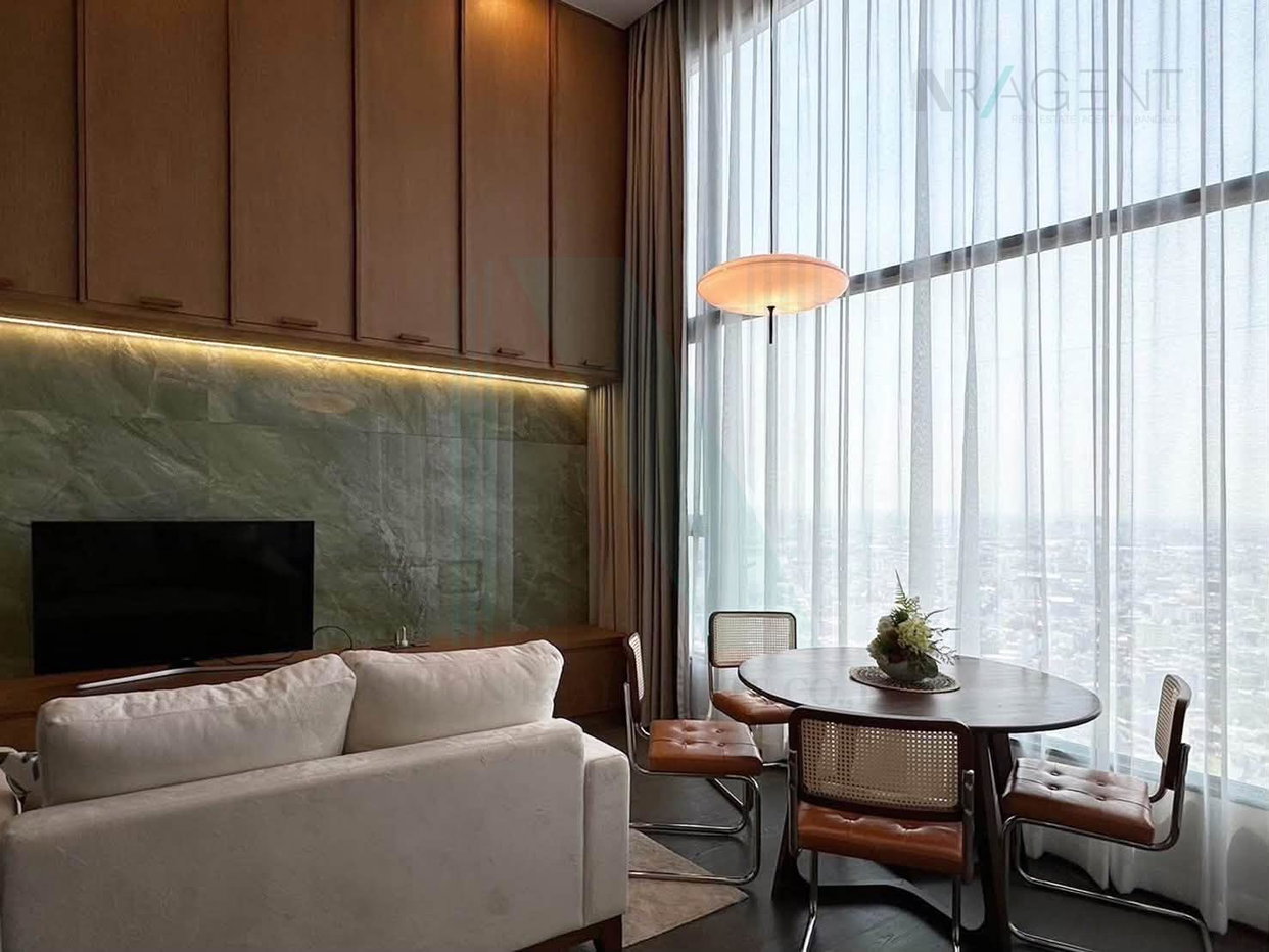 picture ðš For Sell Condo PARK ORIGIN CHULA - SAMYAN Building 1, Floor 43,Duplex 2 bed room, Room size 60 sqm - 5/8