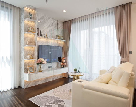 For Rent Condo THE LINE RATCHATHEWI Building 1, Floor 31,3 bed room, Room size 86 sqm