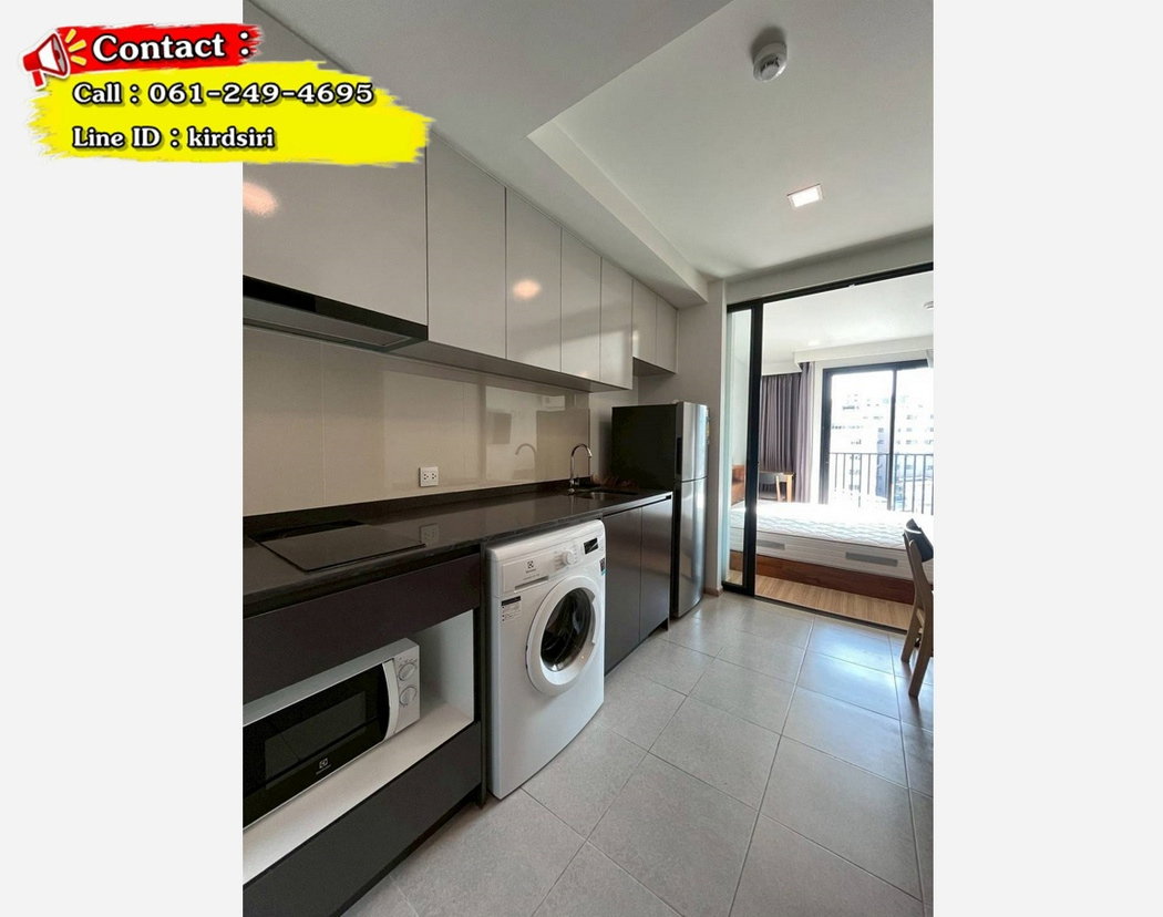picture Call : 061-249-4695 / Condo Maestro 07 @BTS Victory Monument, 27 sq.m 1 Bed 7th floor, Fully furnished - 2/11
