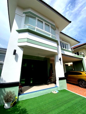 เช่าบ้านเดี่ยว วิทยาลัยอาชีวศึกษาธนบุรี : ให้เช่าบ้านเดี่ยว 2 ชั้น ตลิ่งชัน - พุทธมณฑลสาย 1 หมู่บ้านภาณุ ใกล้สายใต้ใหม่