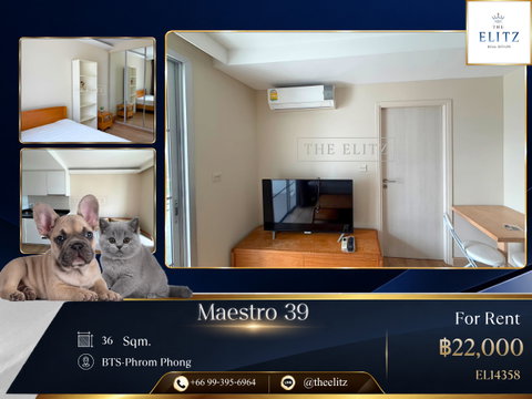 ✨ Pet Friendly Luxury Living in Sukhumvit 39 — European Classic Style & Warmth | Perfect Home for Furry Friends ✨