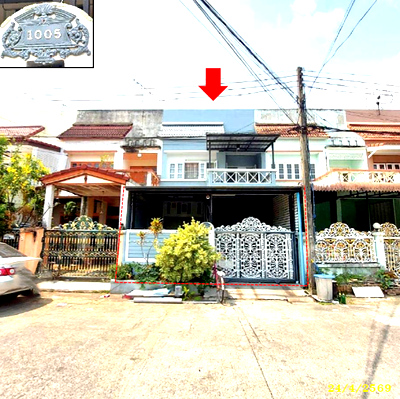 ทาวน์โฮม ม.นอร์ทกรุงเทพ วิทยาเขตรังสิต : ทาวน์เฮ้าส์ 27 ตร.วา ชมฟ้า-วรางกูล ธัญบุรี ปทุมธานี 2.3M